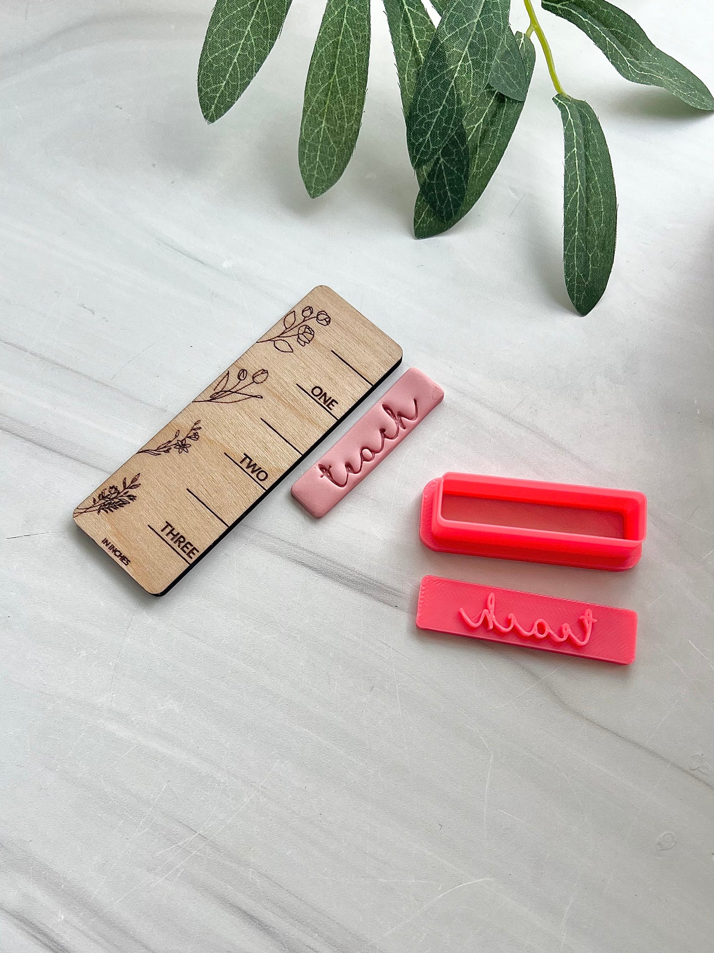 Teach Clay Stamp and Cutter Set