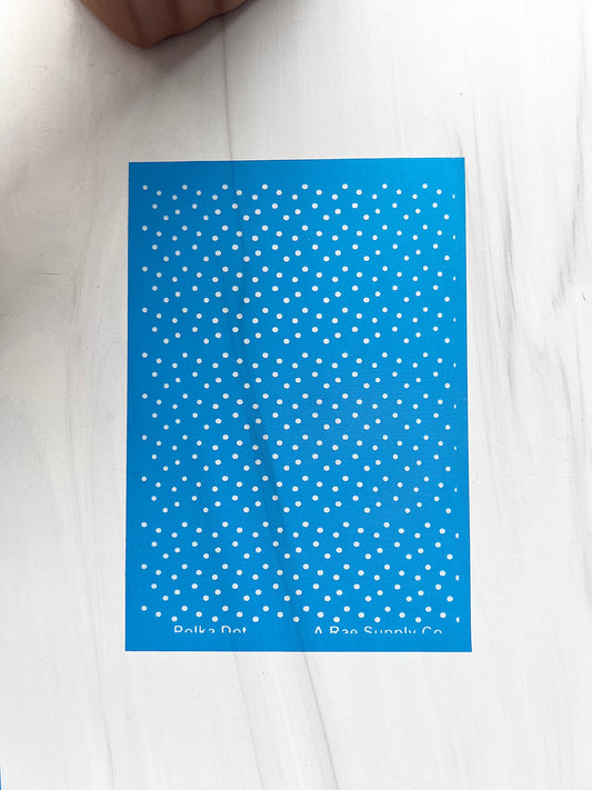 Polka Dot Silkscreen