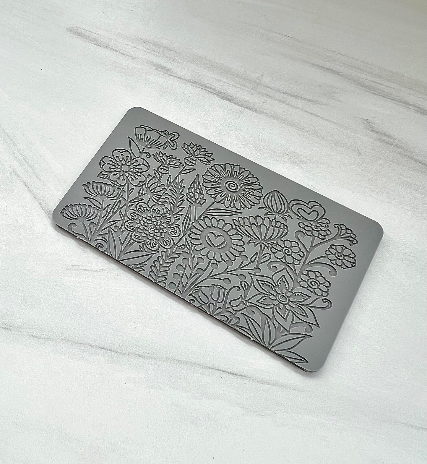 Mandala Flower Garden Border Texture Mat