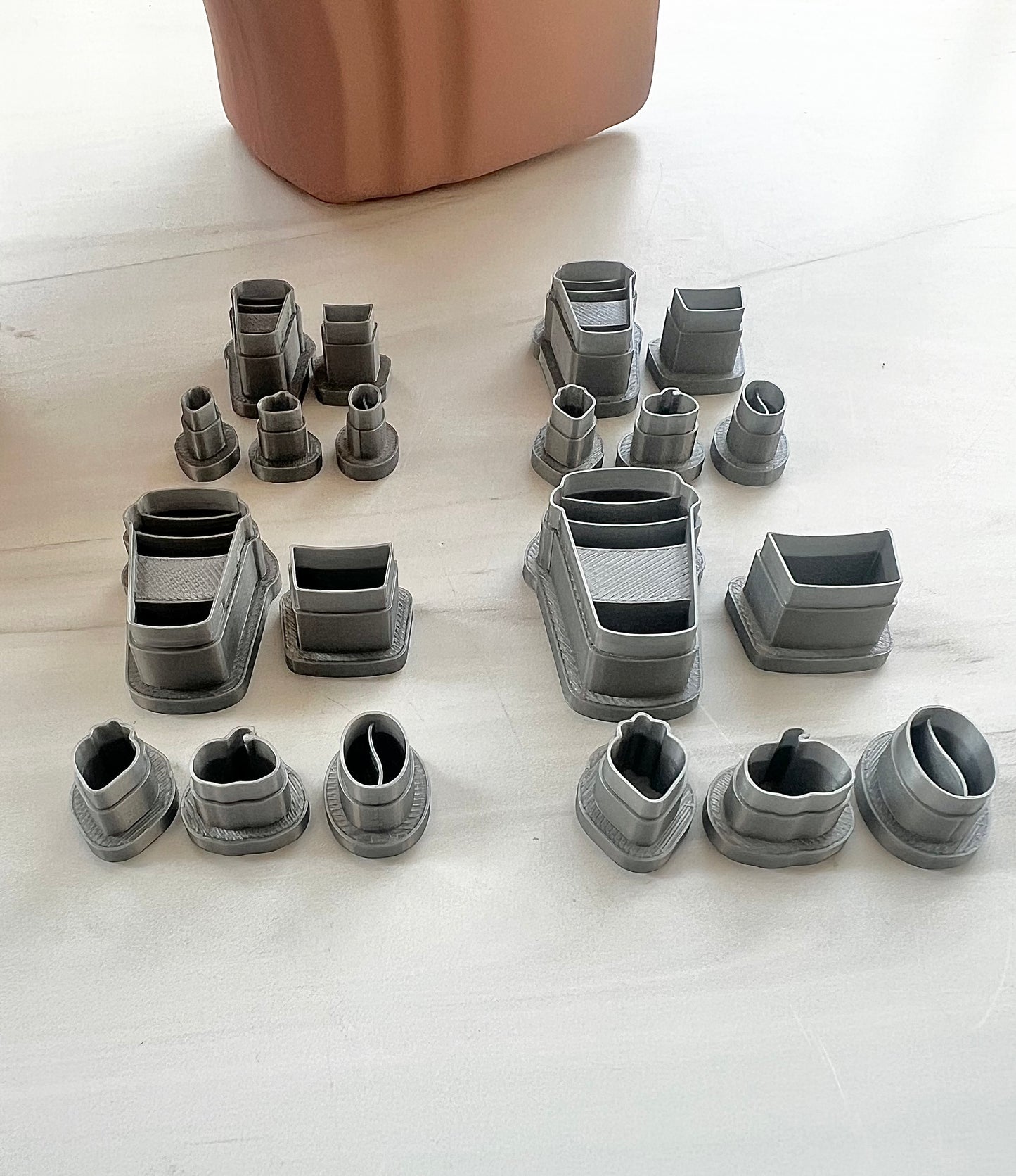 To-Go Coffee Cup with Separate Sleeve and Item Cutter Set