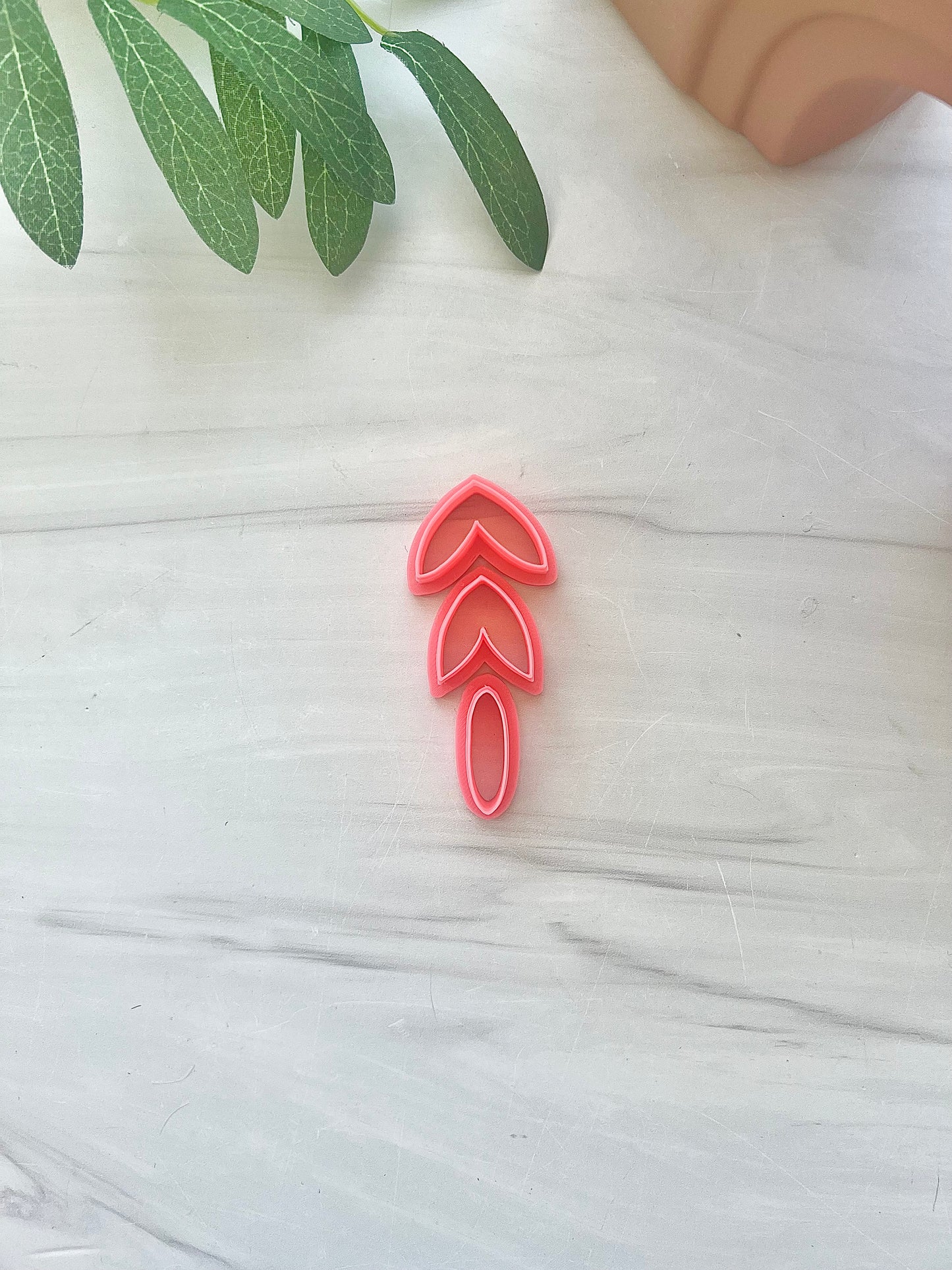 Nested Leaf Drop Set