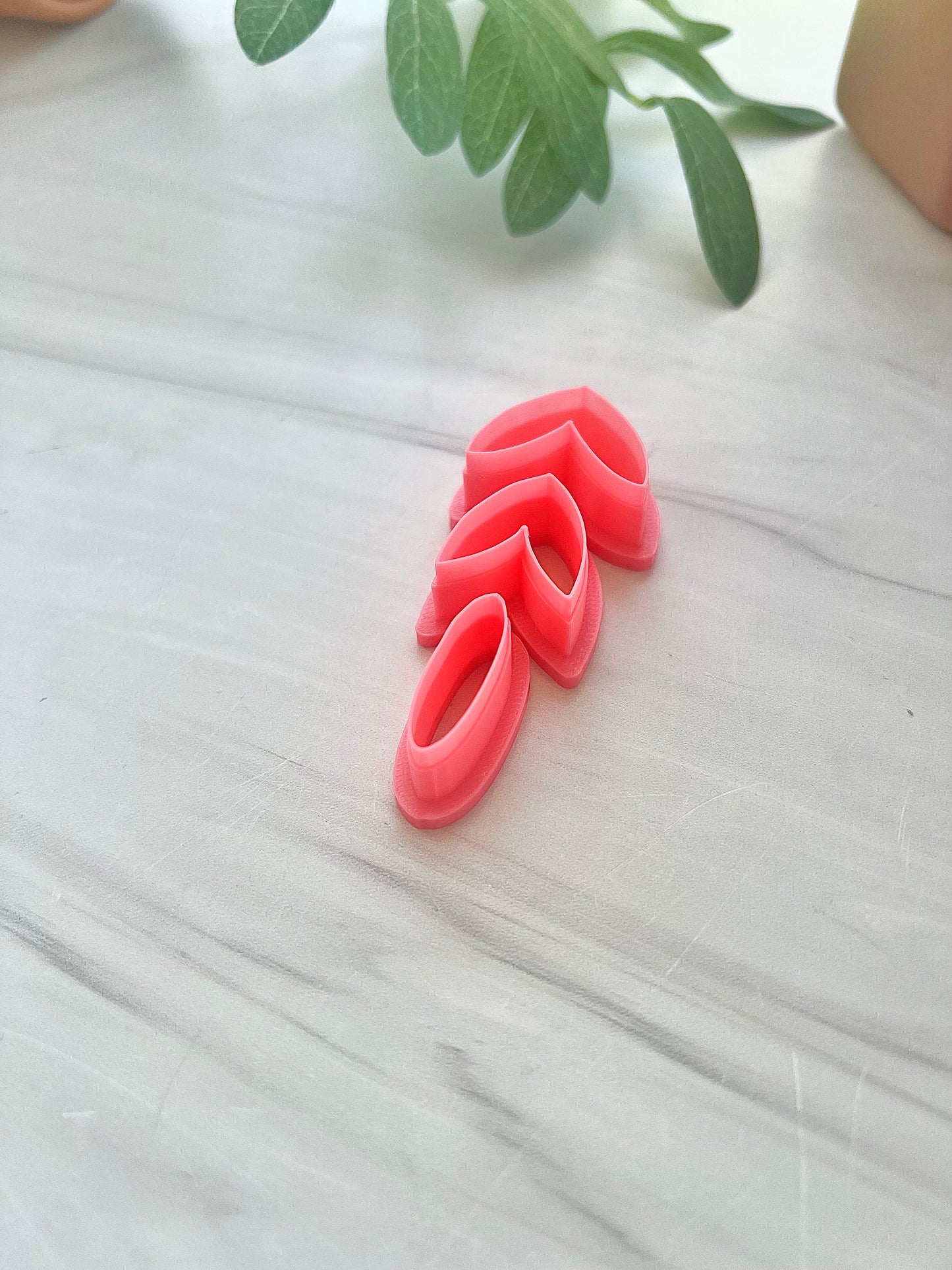 Nested Leaf Drop Set