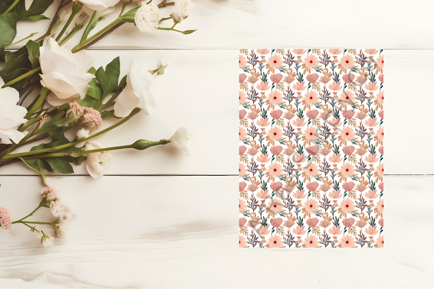 Floral Transfer Papers