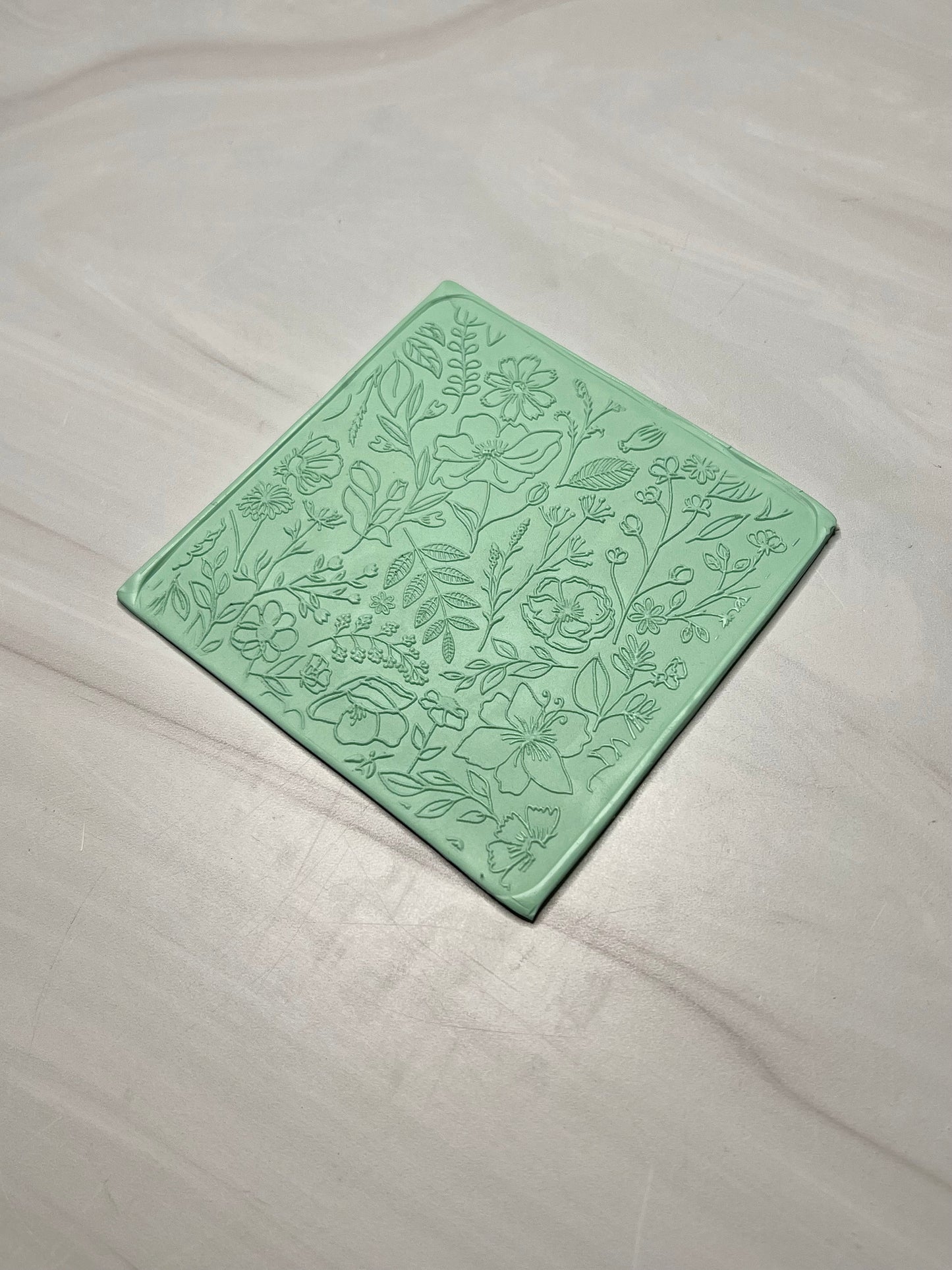 Nature Flowers Texture Mat