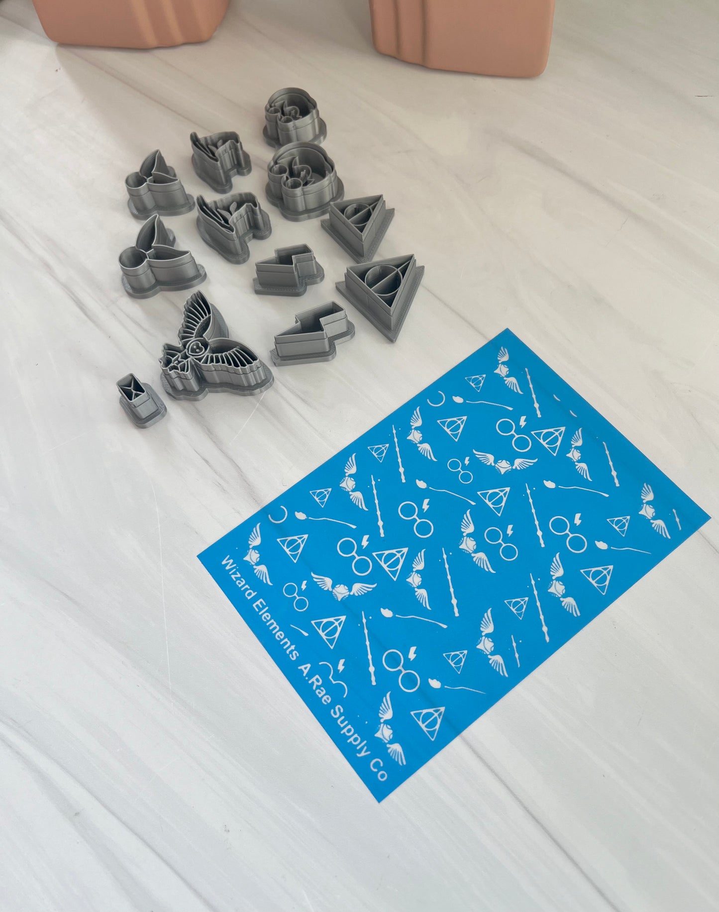 Wizard Elements Cutter Bundle - Silk Screen Optional