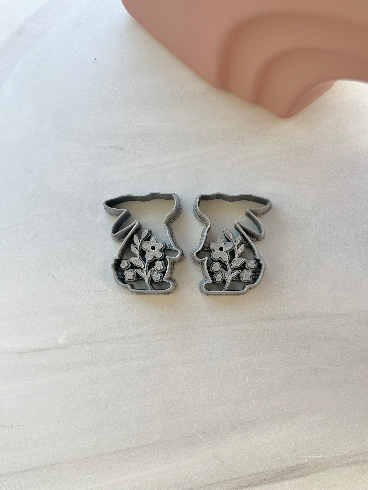 Floral Bunny Cutter Set
