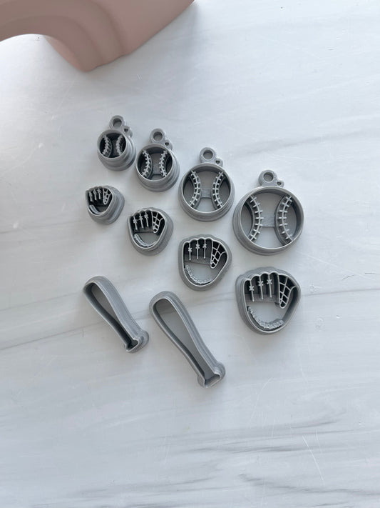 Baseball-Glove-Bat Cutter Set