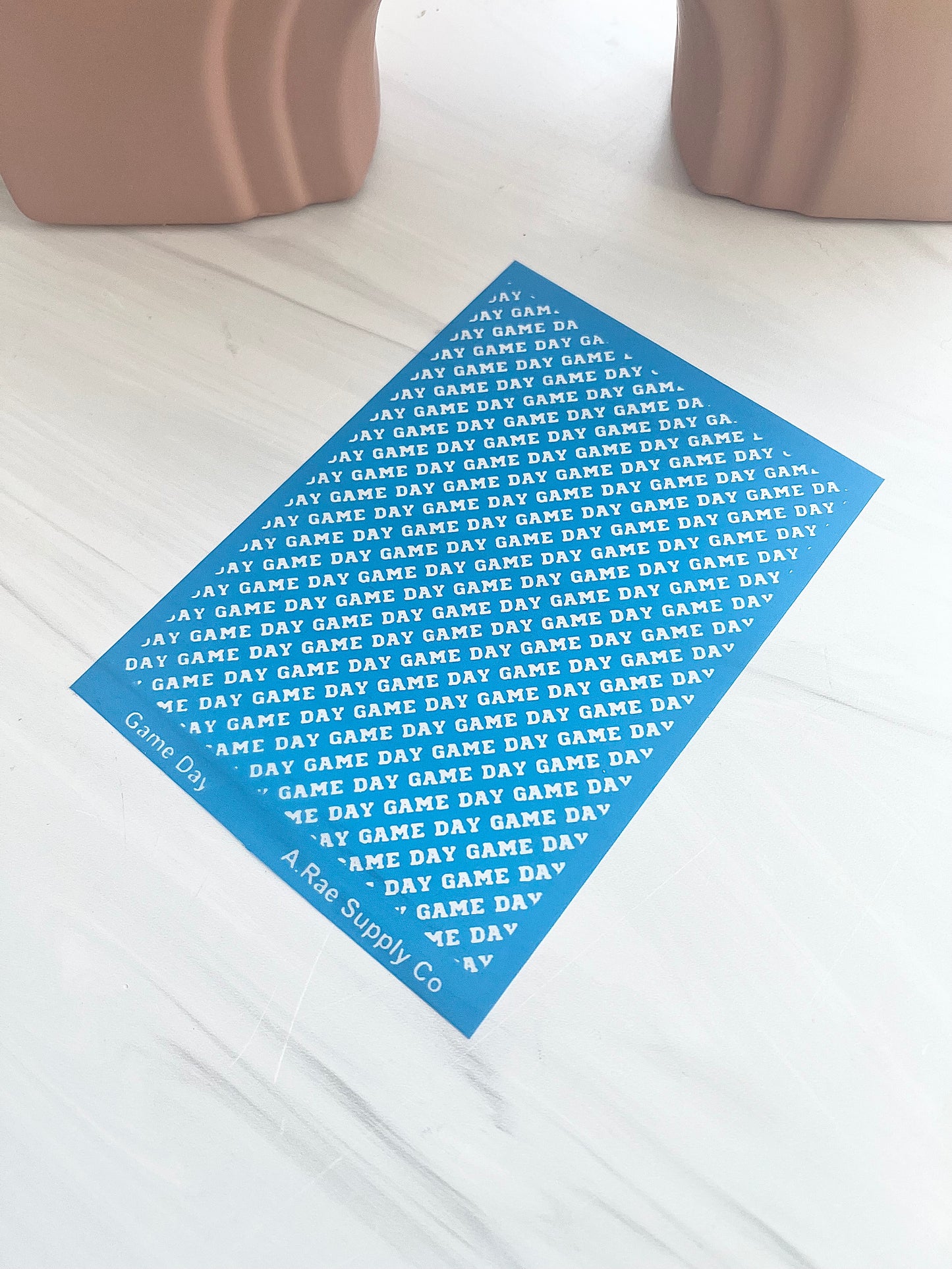 Game Day Silkscreen