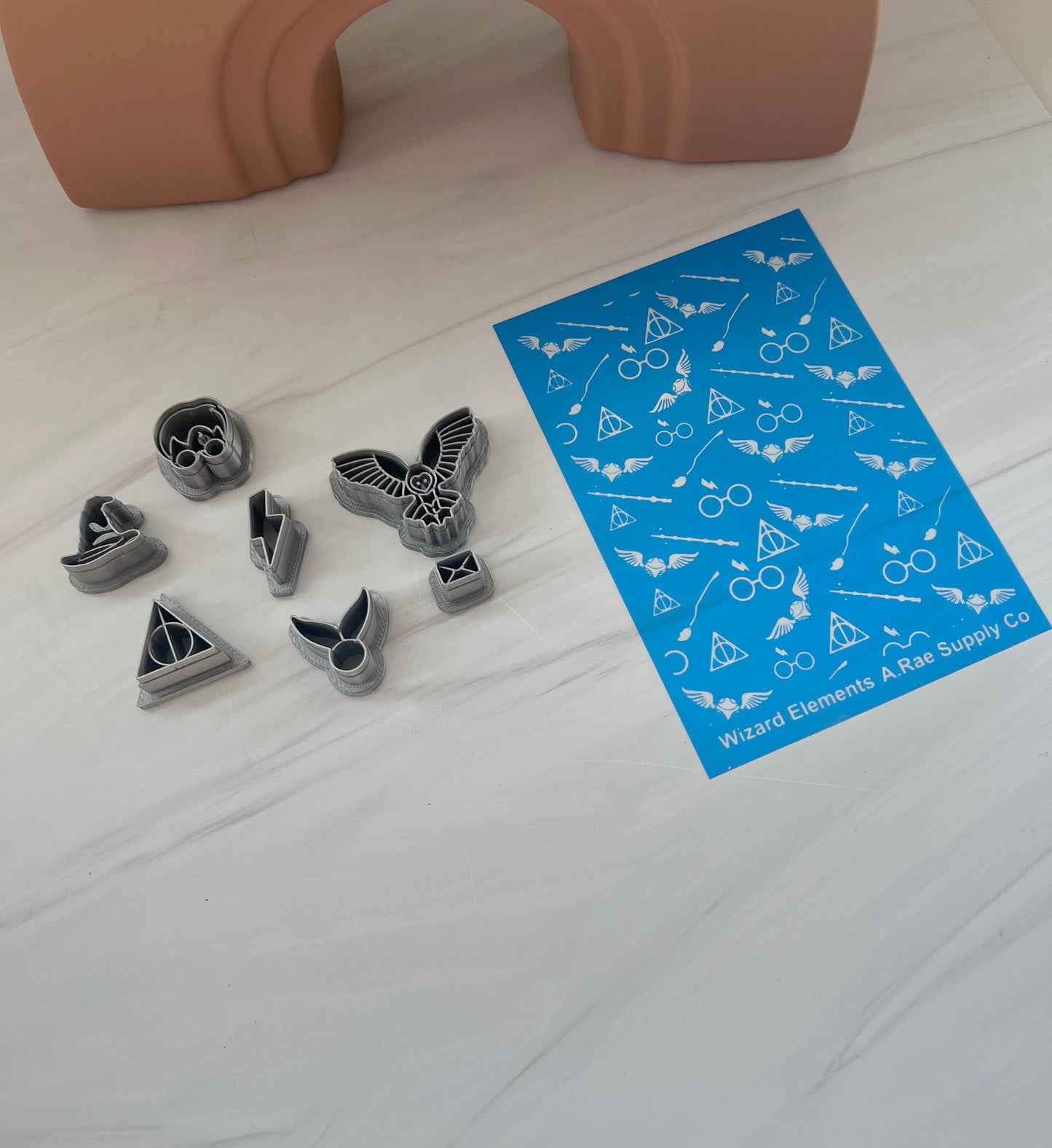 Wizard Elements Cutter Bundle - Silk Screen Optional