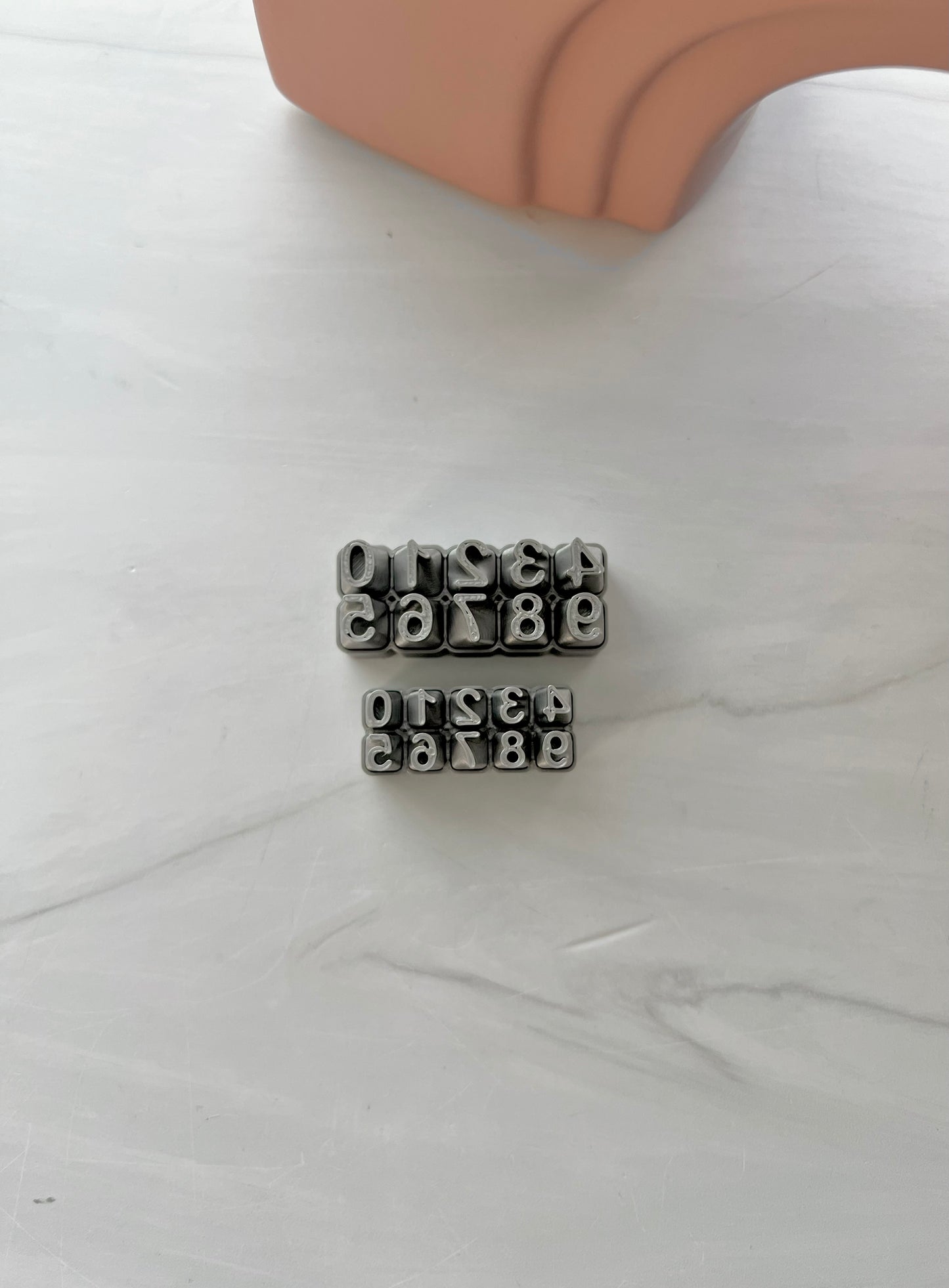 Alphabet & Numerical Stamps for Polymer Clay