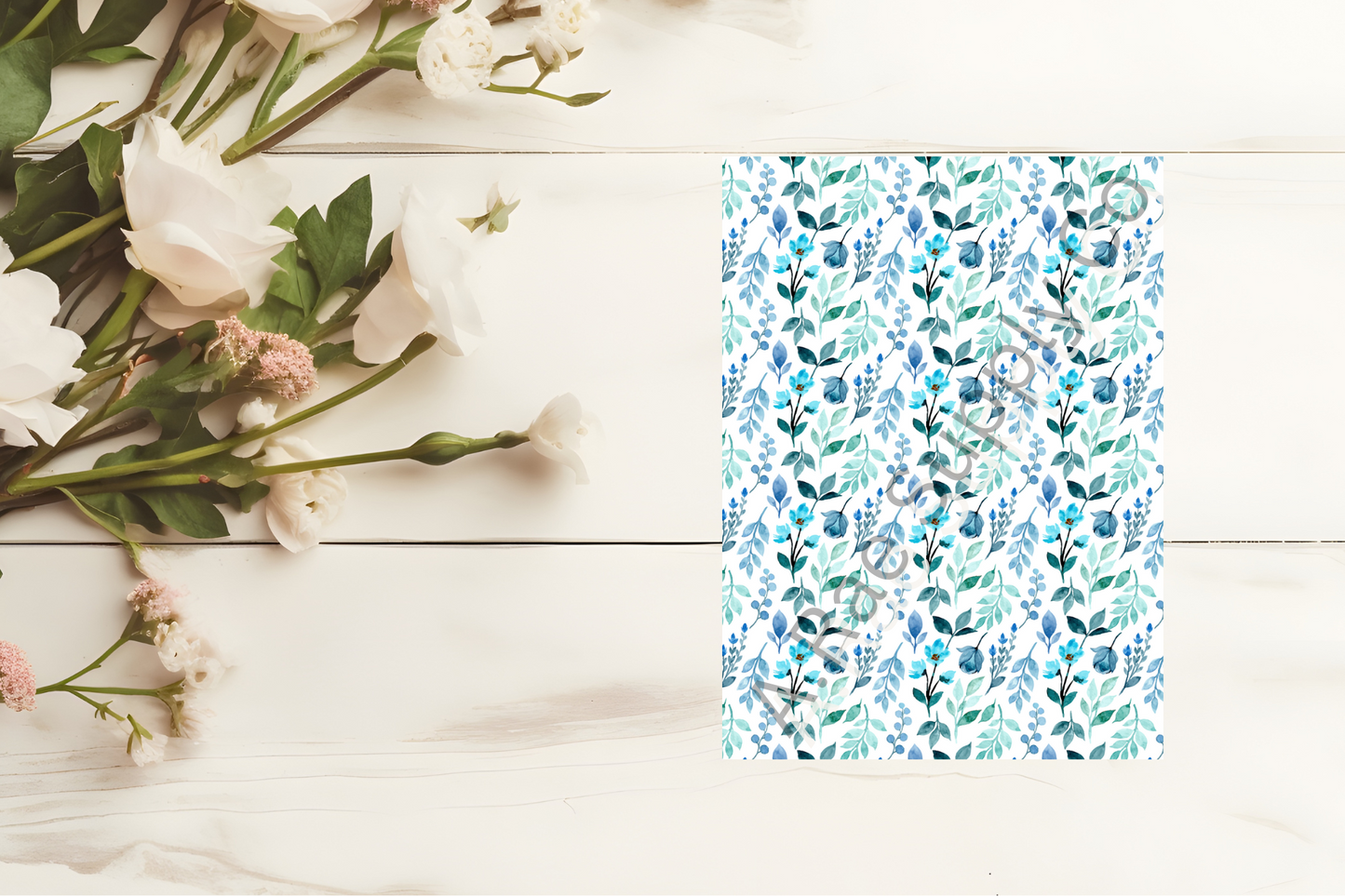 Floral Transfer Papers