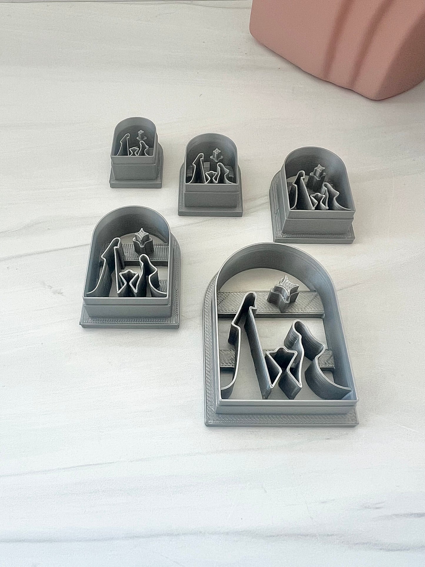 Embossed Nativity Cutter