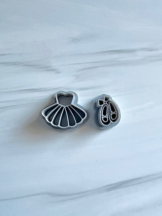 Ballet Cutter Set with Dress and Shoe Cutters