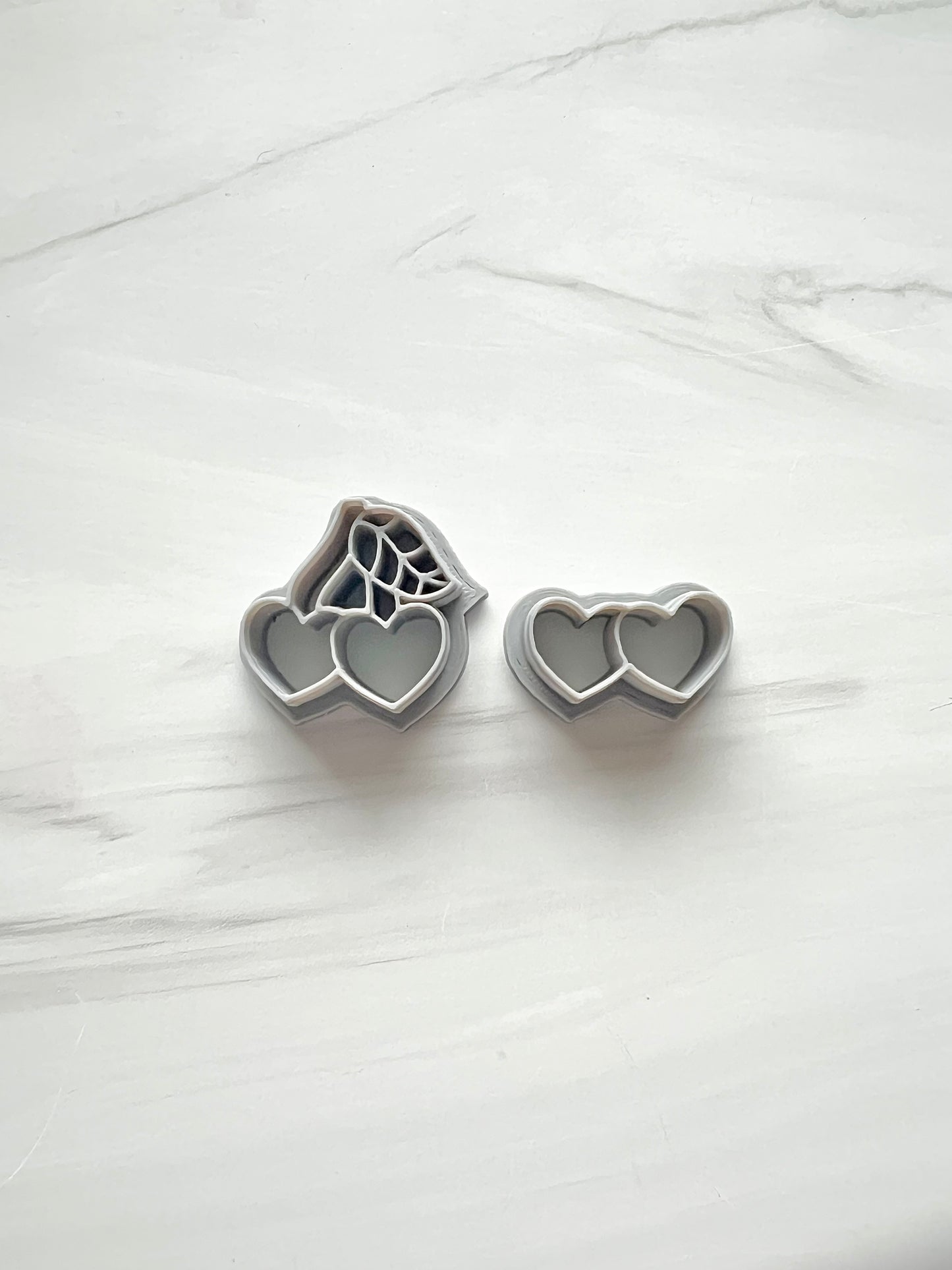 Heart Cherries Cutter with Separate Hearts