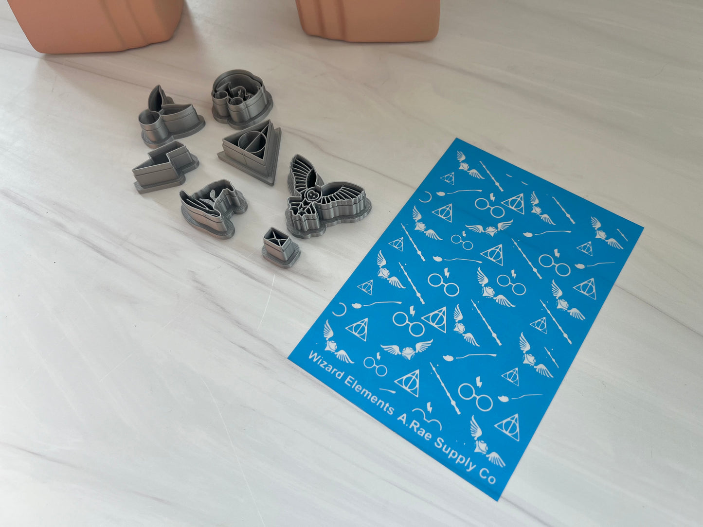 Wizard Elements Cutter Bundle - Silk Screen Optional