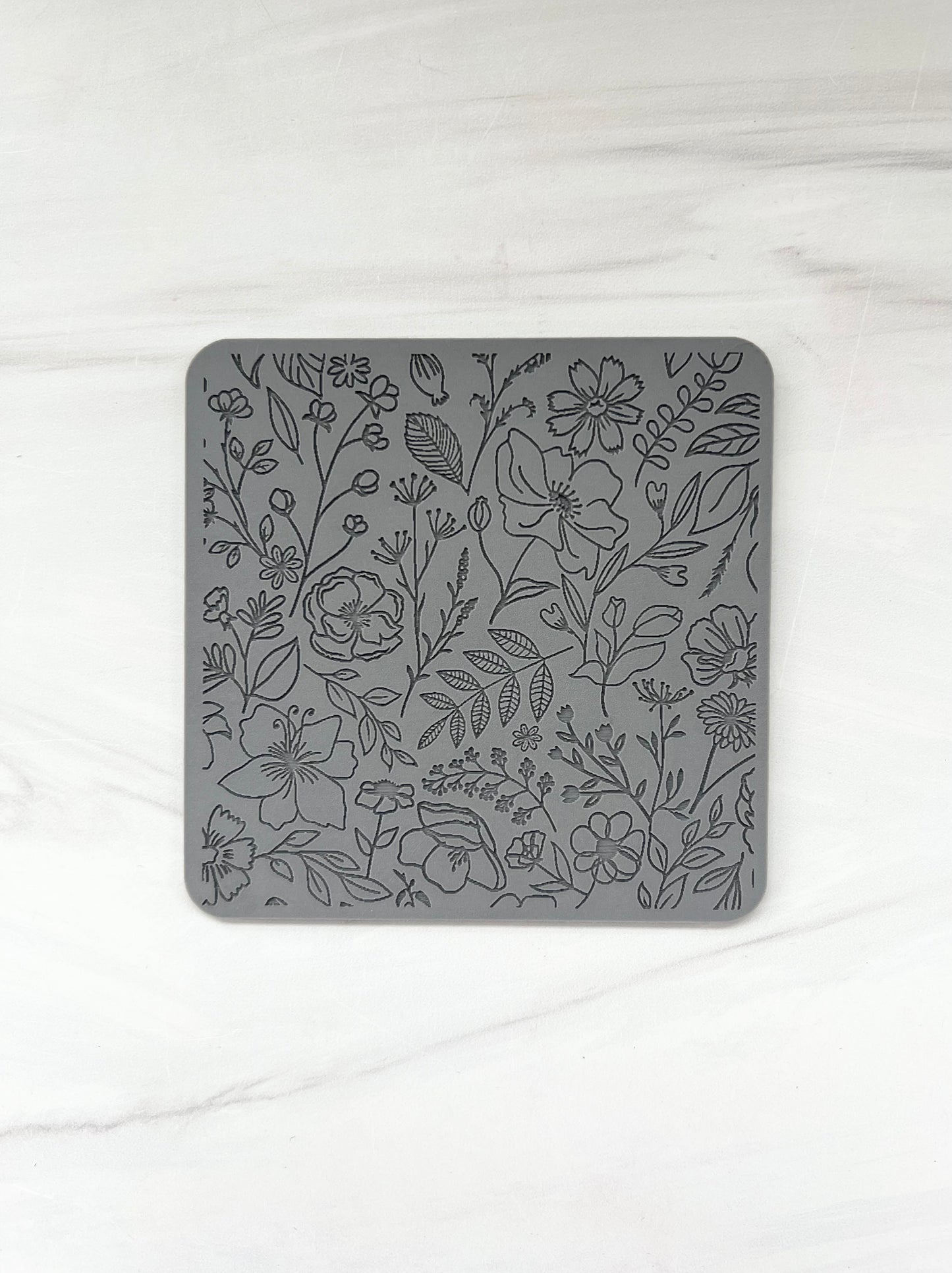 Nature Flowers Texture Mat