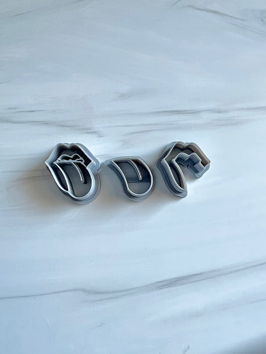 Tongue Out Cutter with Separate Mouth and Tongue