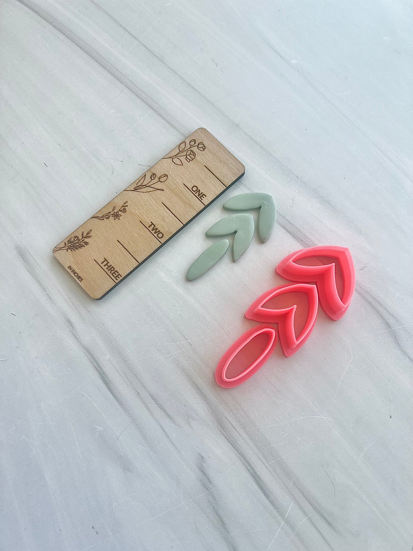 Nested Leaf Drop Set