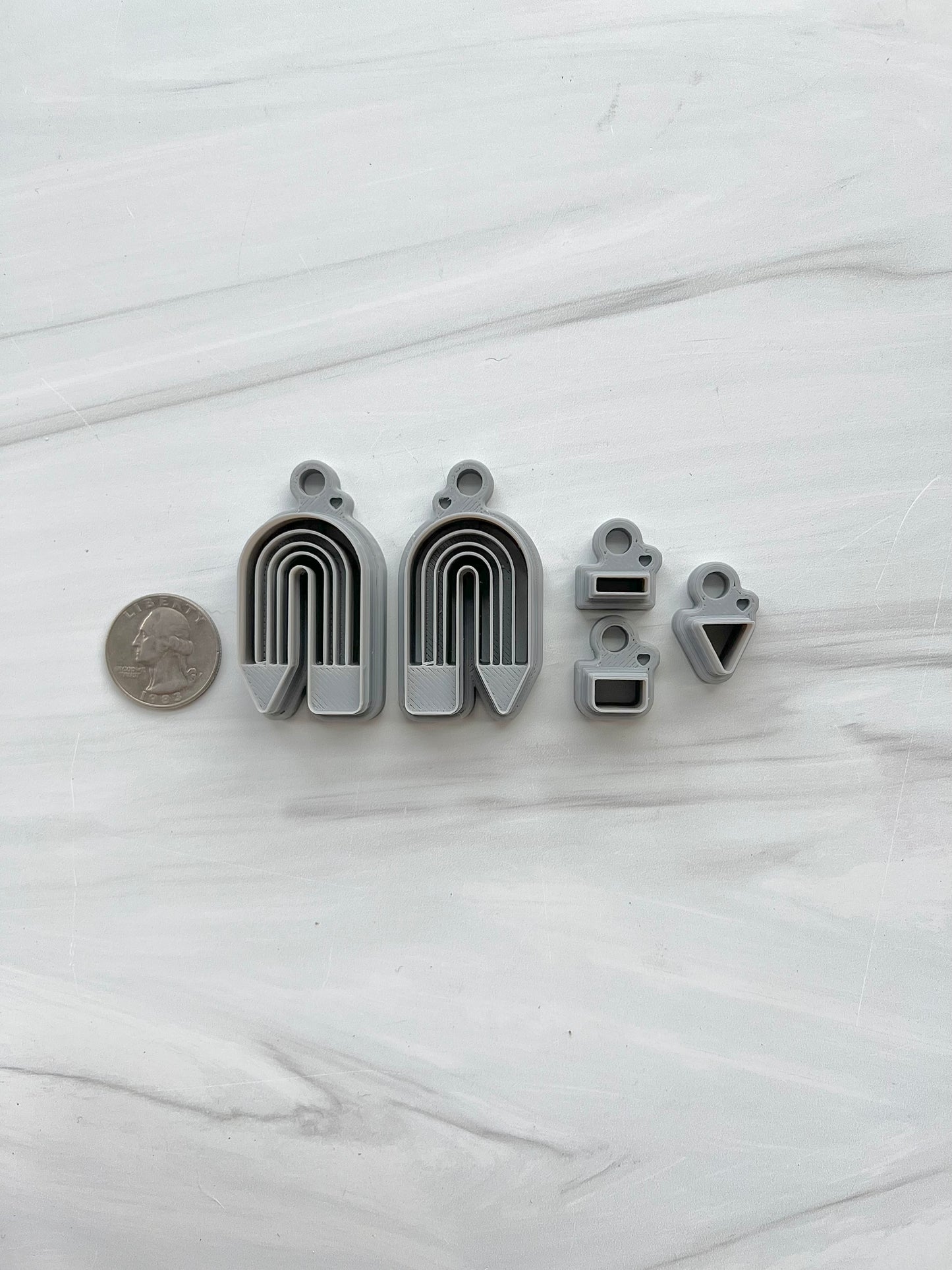 Pencil Arch Set with Separate Eraser, Ferrule, and Lead Pieces