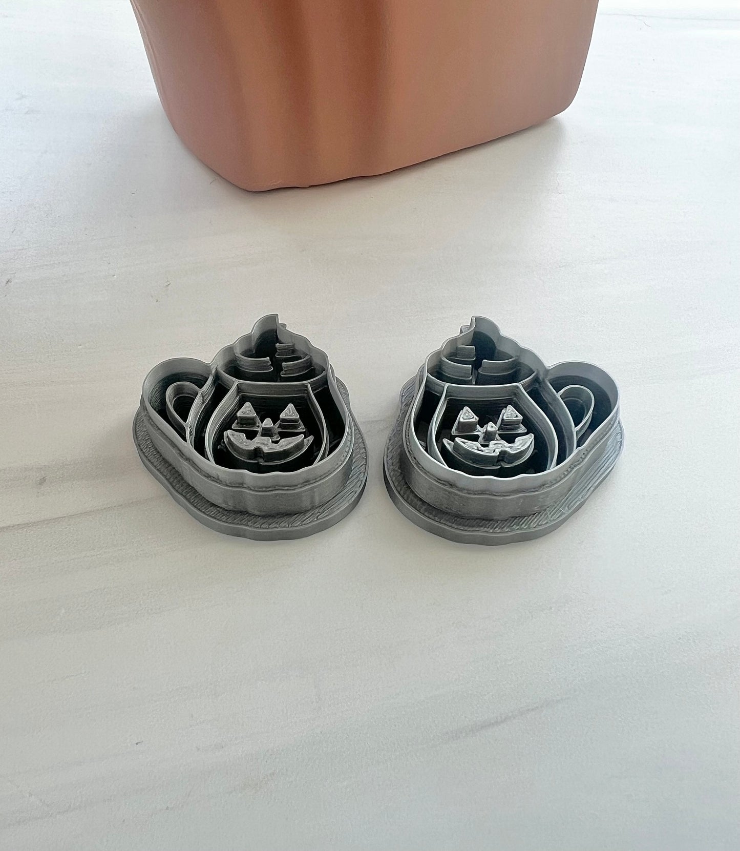 Pumpkin Mug with Topping Cutter Set