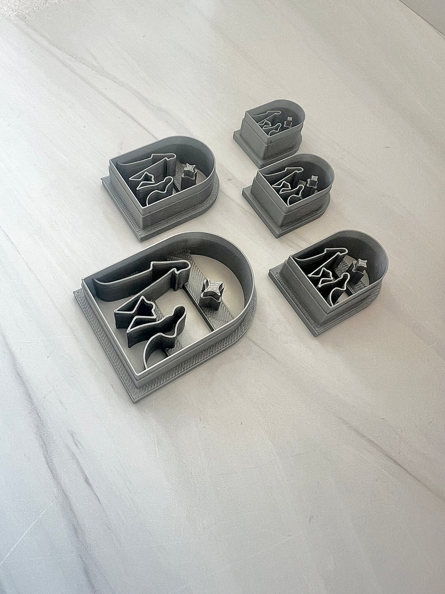 Embossed Nativity Cutter