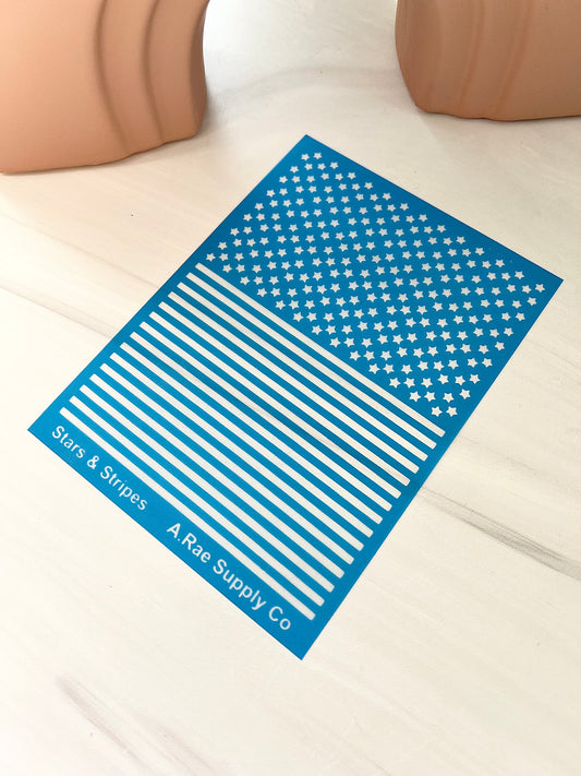 Stars and Stripes Silkscreen