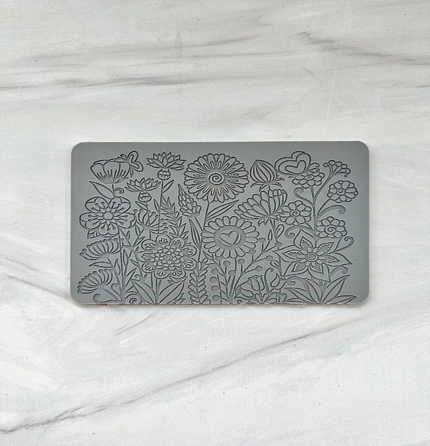 Mandala Flower Garden Border Texture Mat