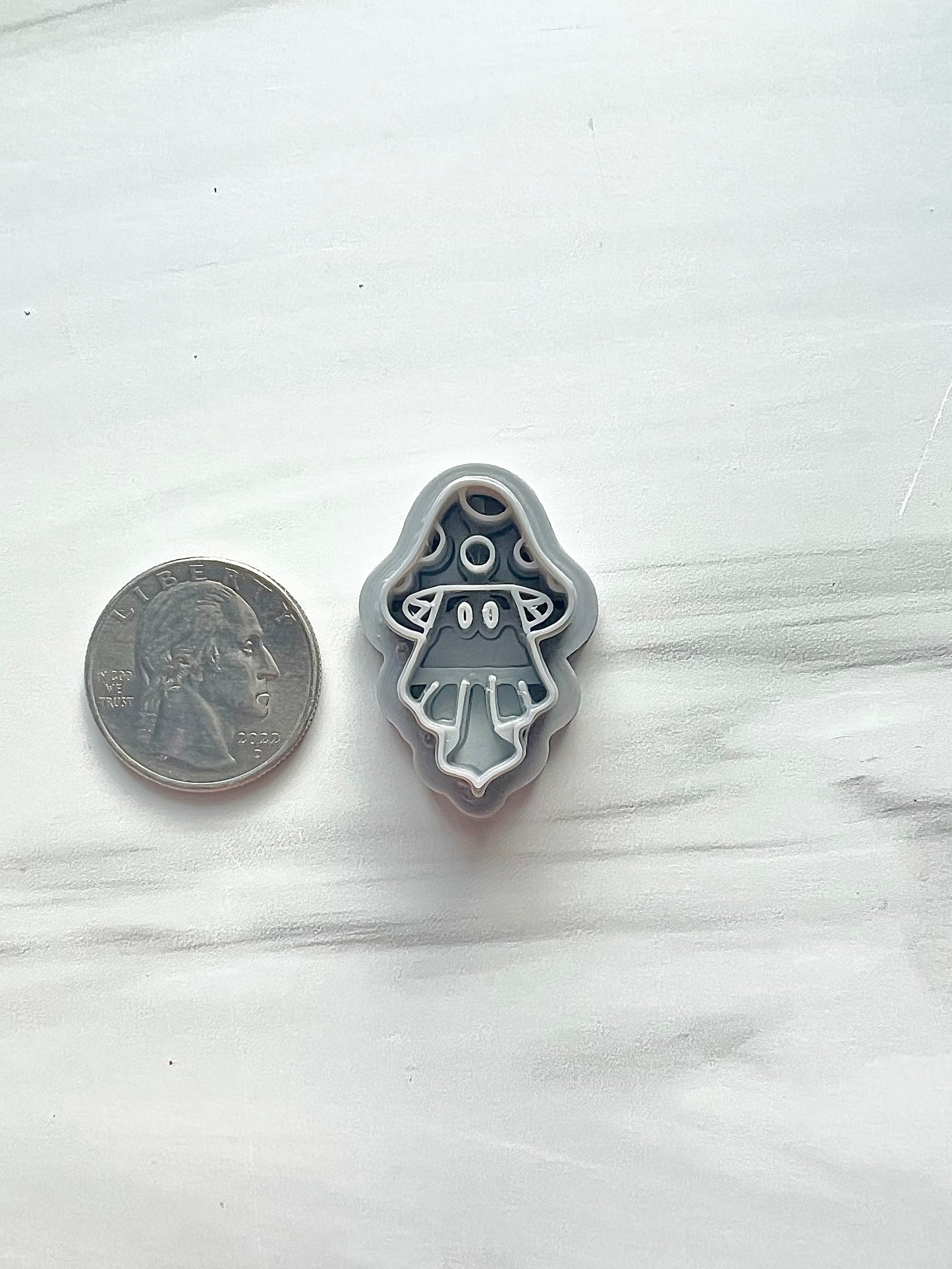 Ghost with Mushroom Cap Cutter