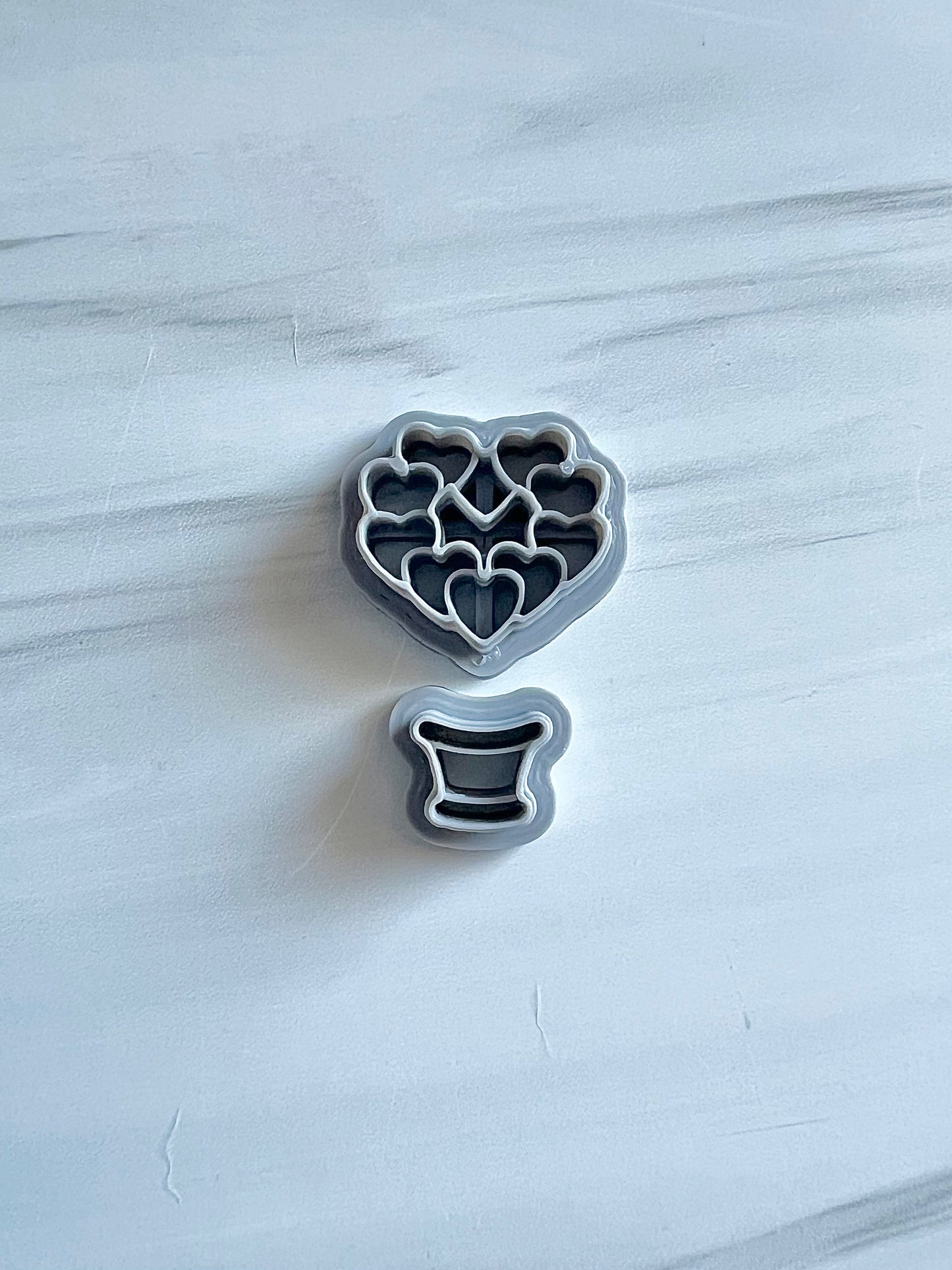Balloon Hearts with Basket Cutter Set