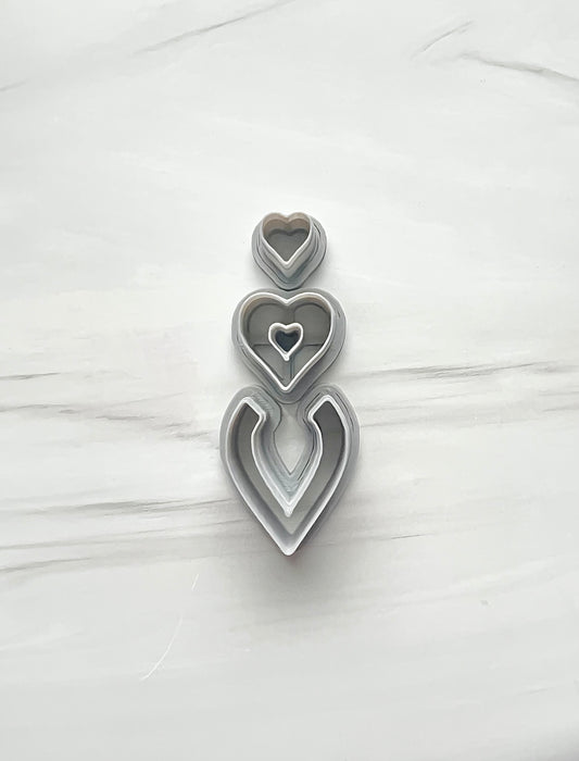 Valentine Combo Heart Cutter Set