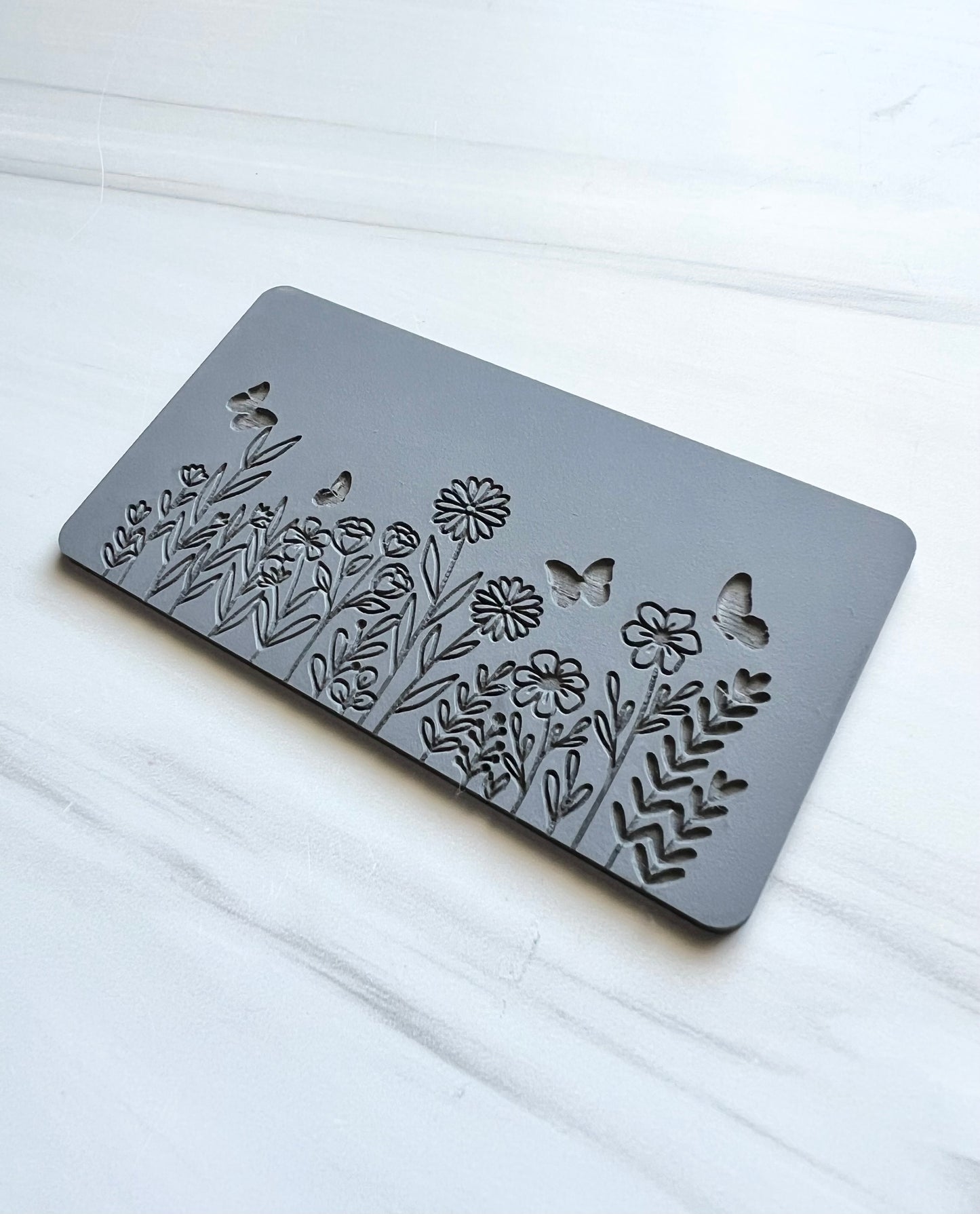 Butterfly Garden 2 Border Texture Mat