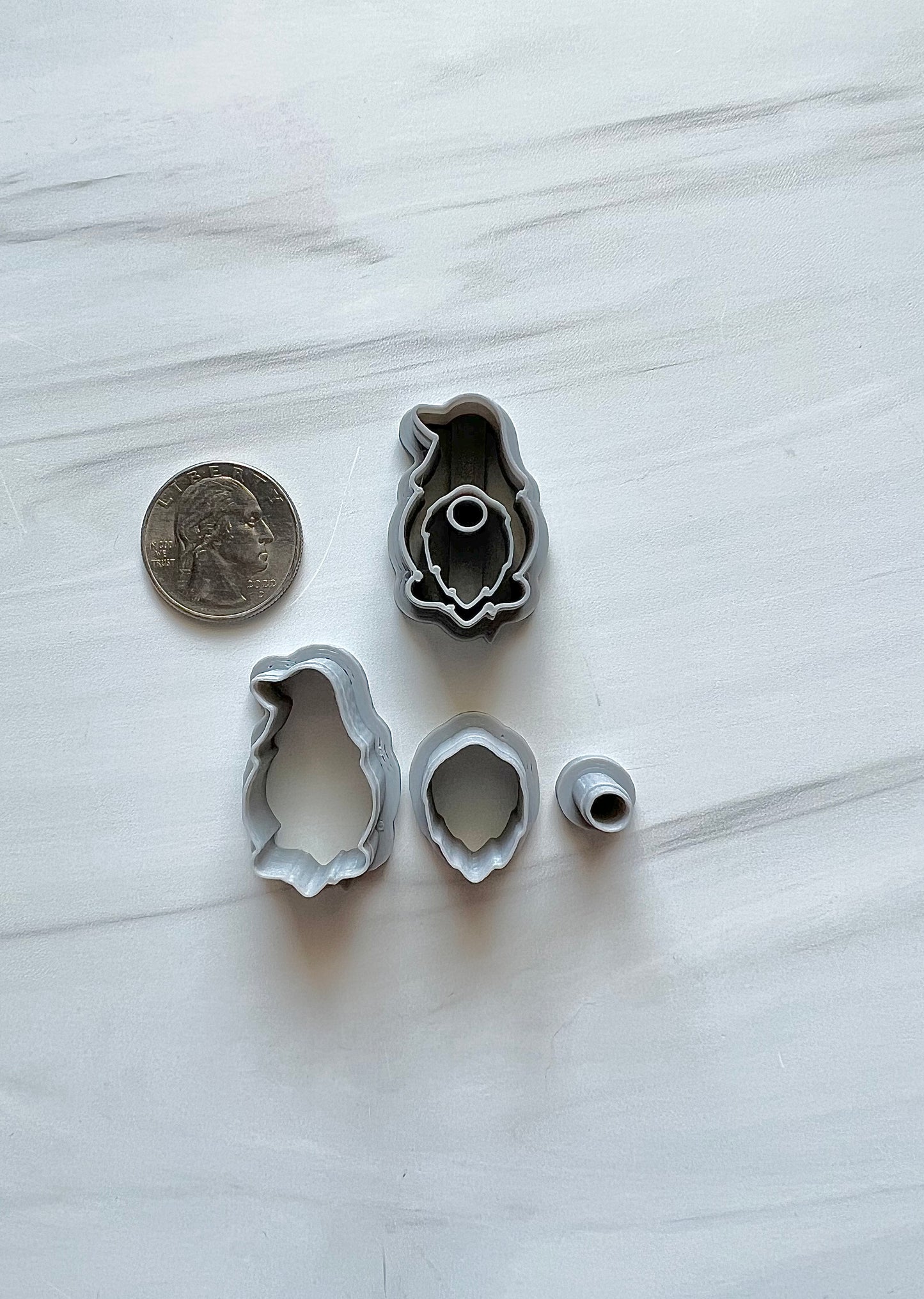 Christmas Gnome Cutter with Separate Beard and Nose