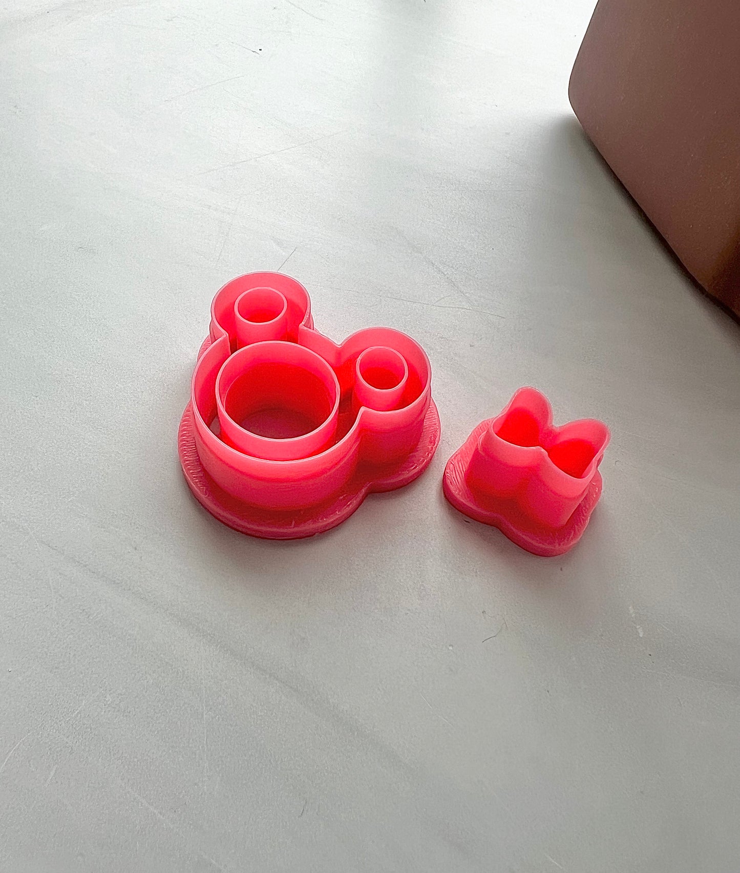 Mouse Outline and Bow Cutter Set