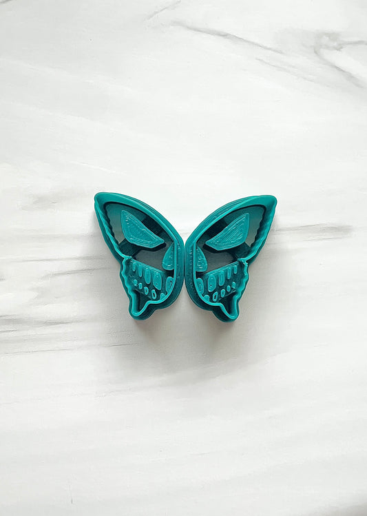 Skull Face Butterfly Cutter Set