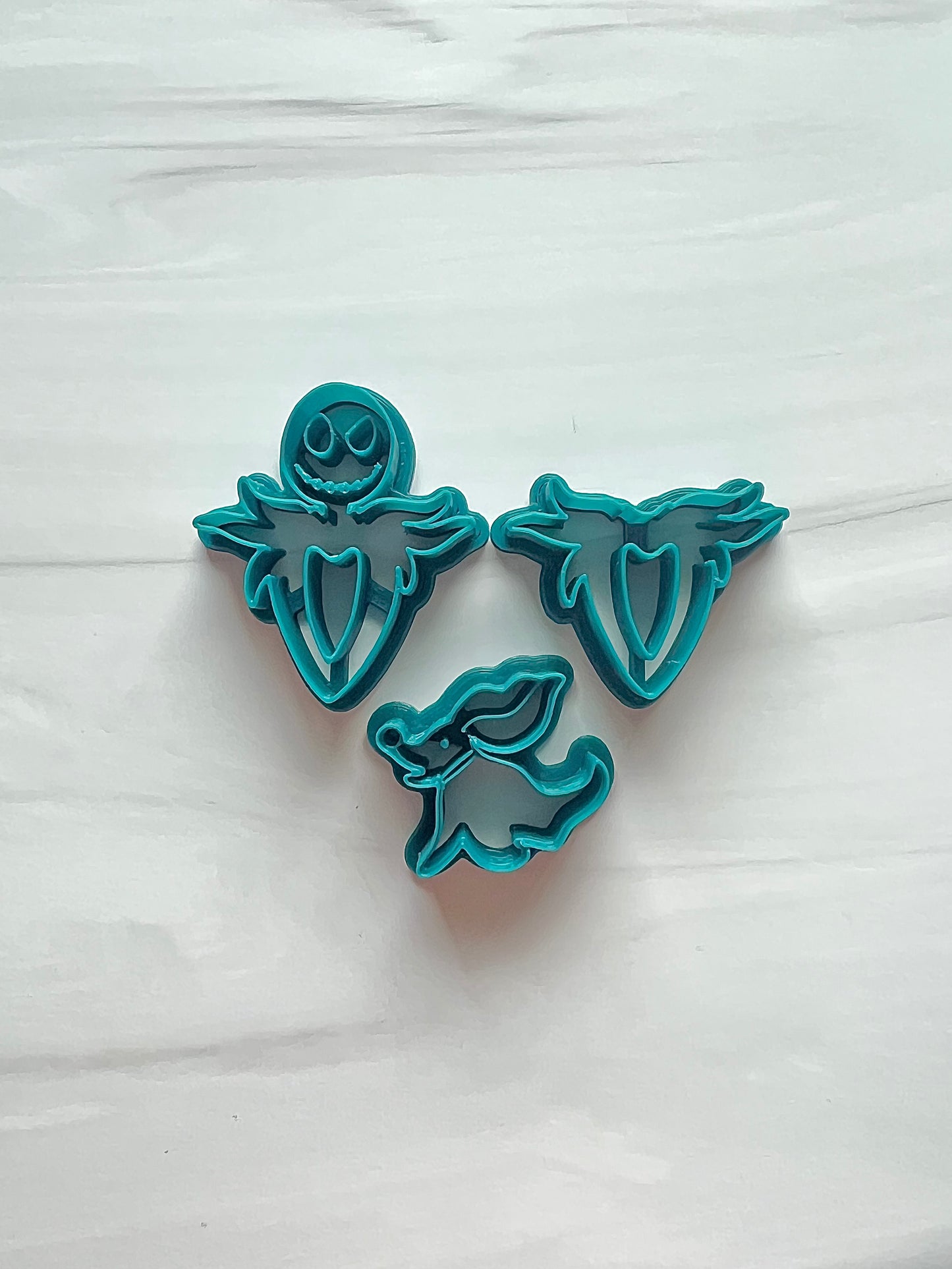 Halloween Man and Ghost Dog Set