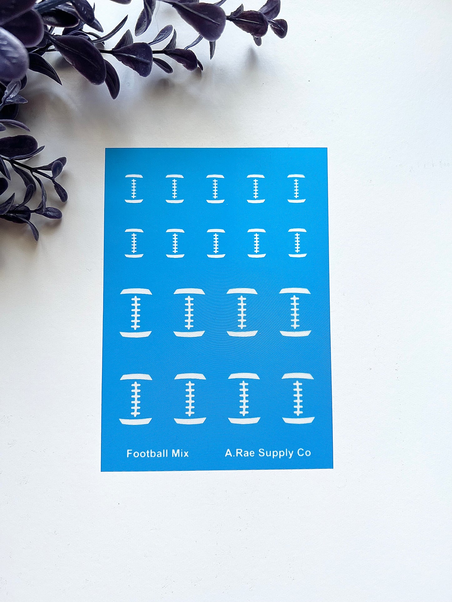 Football Silkscreen