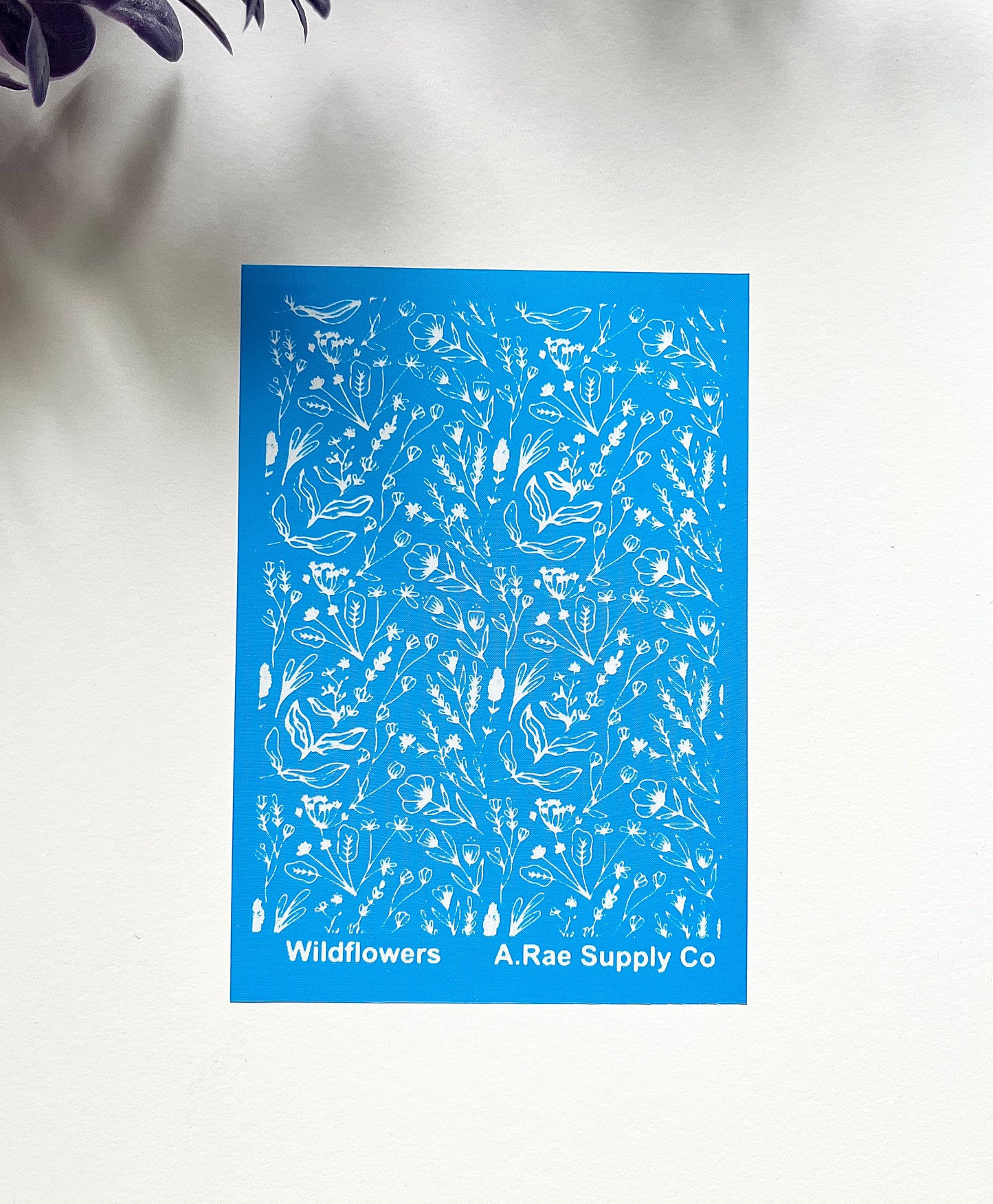 Wildflowers Silkscreen
