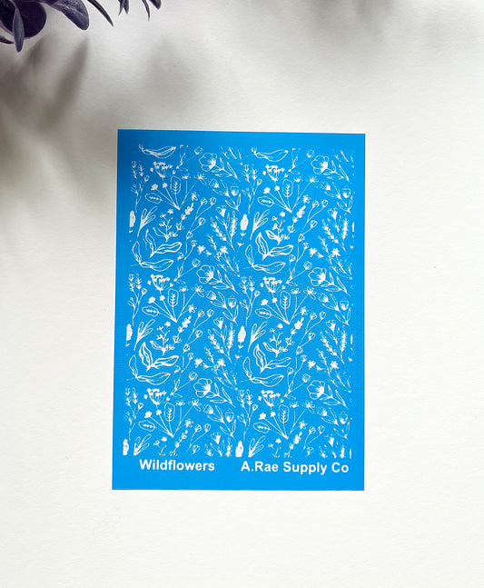 Wildflowers Silkscreen