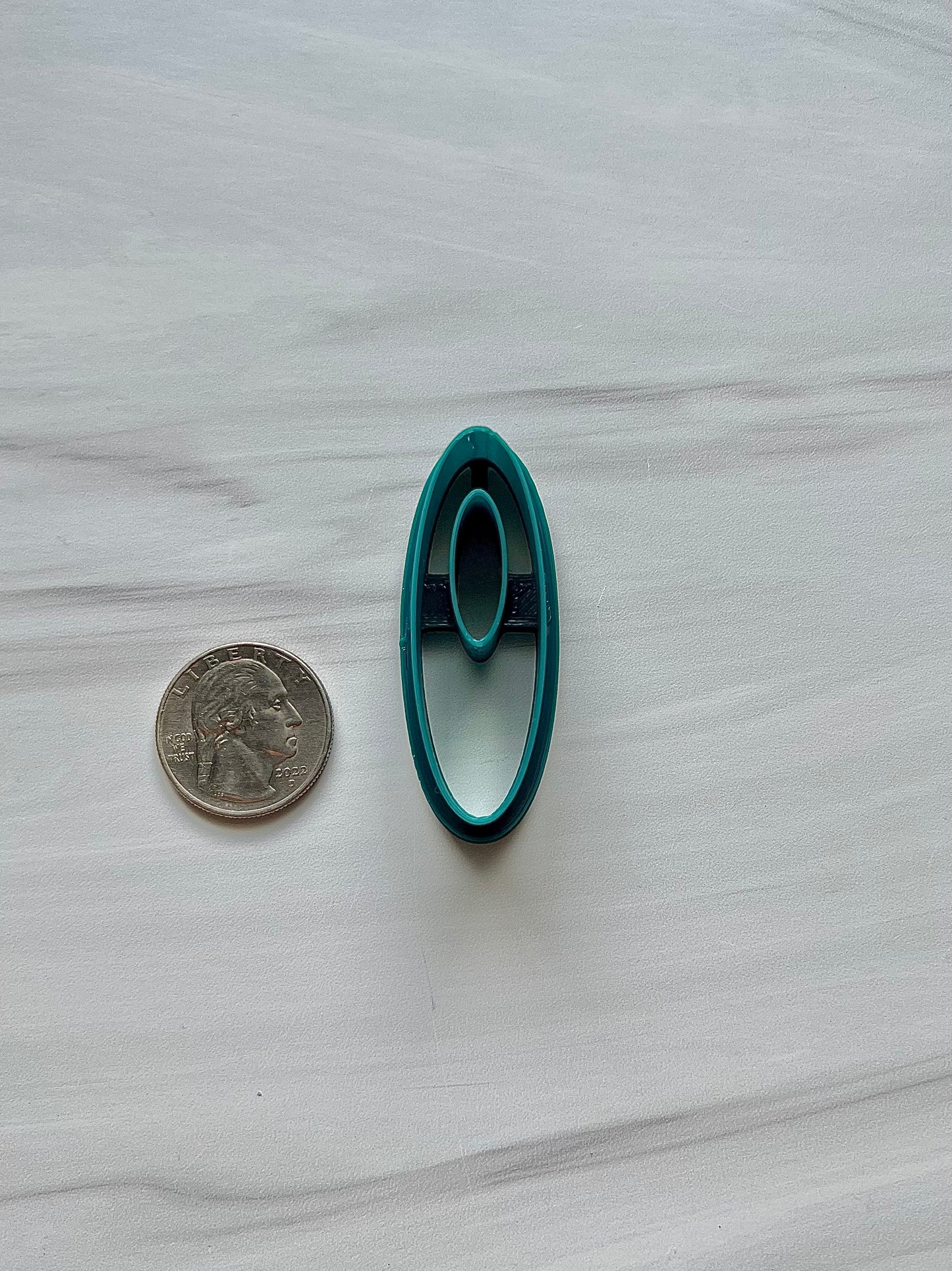 Elongated Oval Donut Cutter