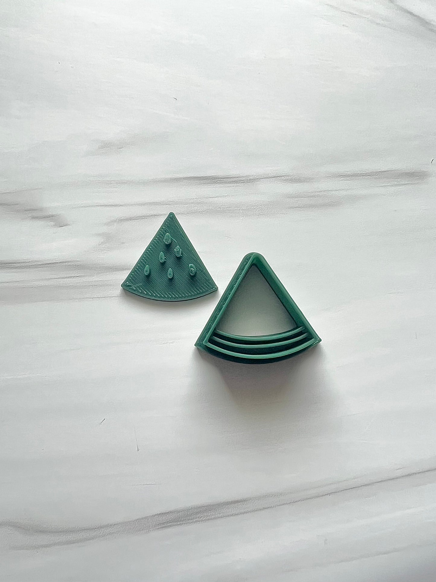 Watermelon Slice with Seeds Stamp