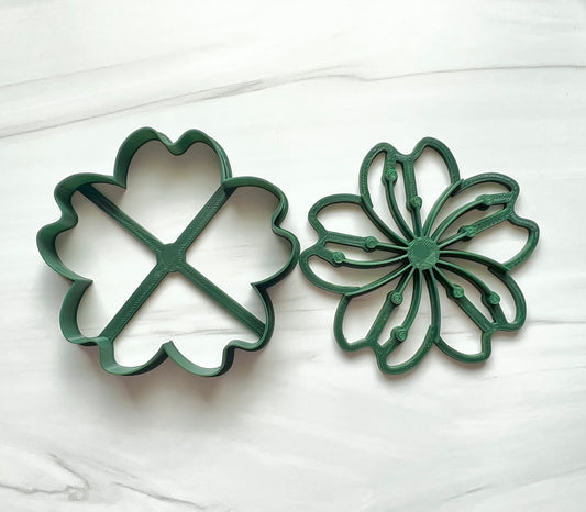 Floral Trinket Dish with Embossment