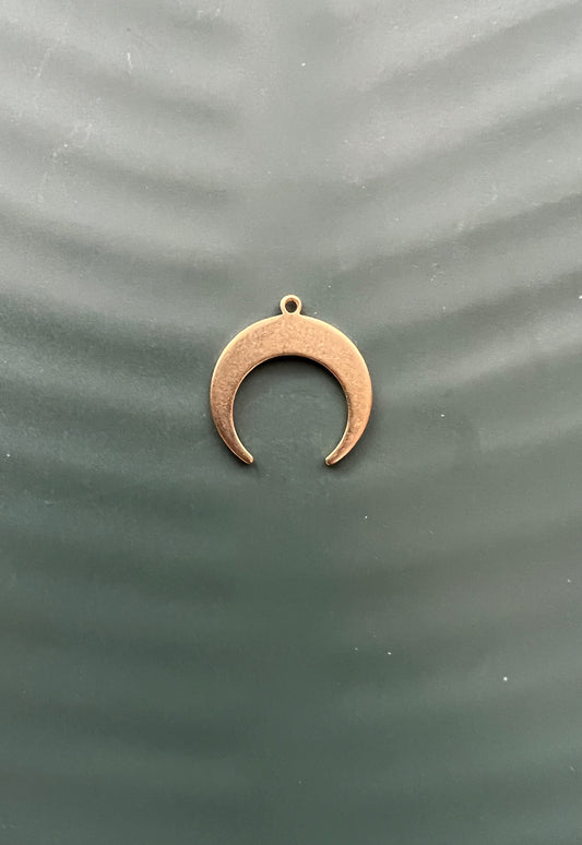 6pcs Brass Crescent Connectors