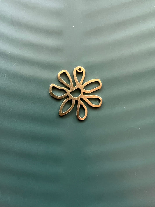 6pcs Brass Flowers