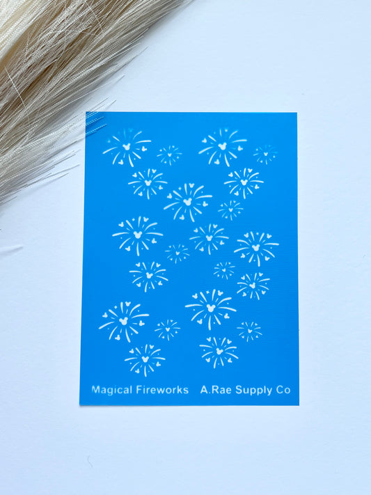 Magical Fireworks Silkscreen
