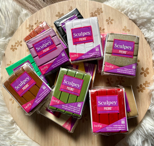Sculpey Premo Clay 2oz - Includes NEW COLORS