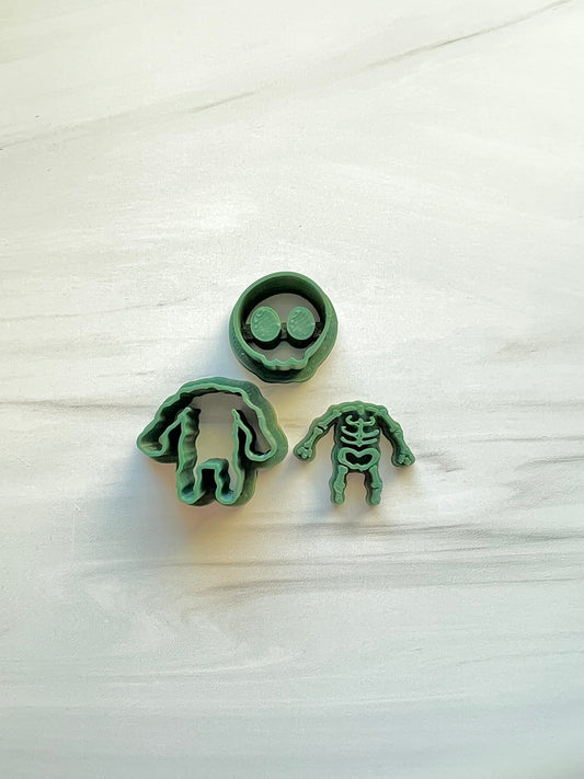 Skeleton Boy Stamp and Cutter