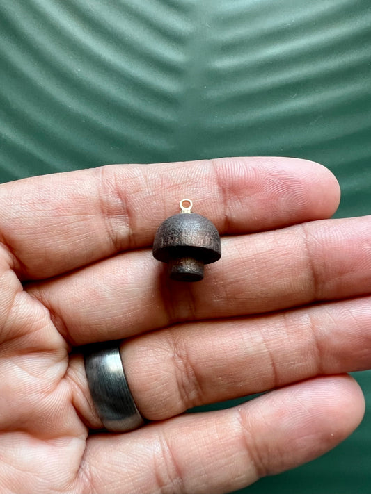 6pcs Walnut Mushroom Connectors