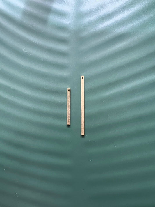 6pcs Brass Bars - Two Sizes