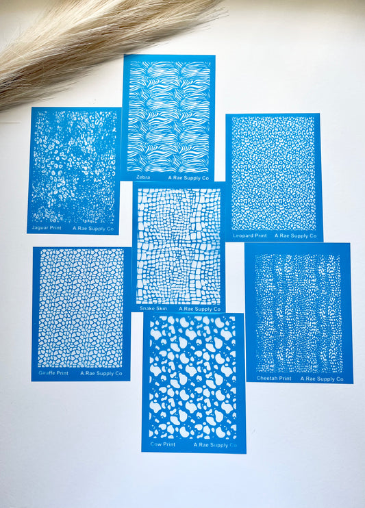 Animal Print Silkscreens