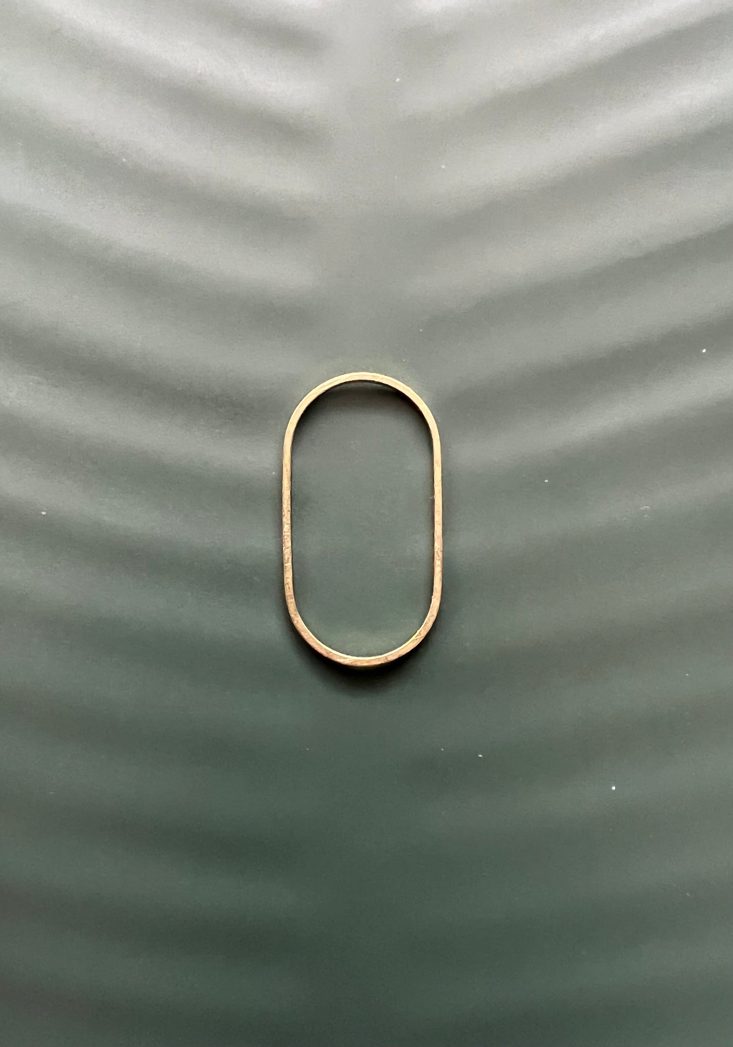 6pcs Brass Oval Connectors